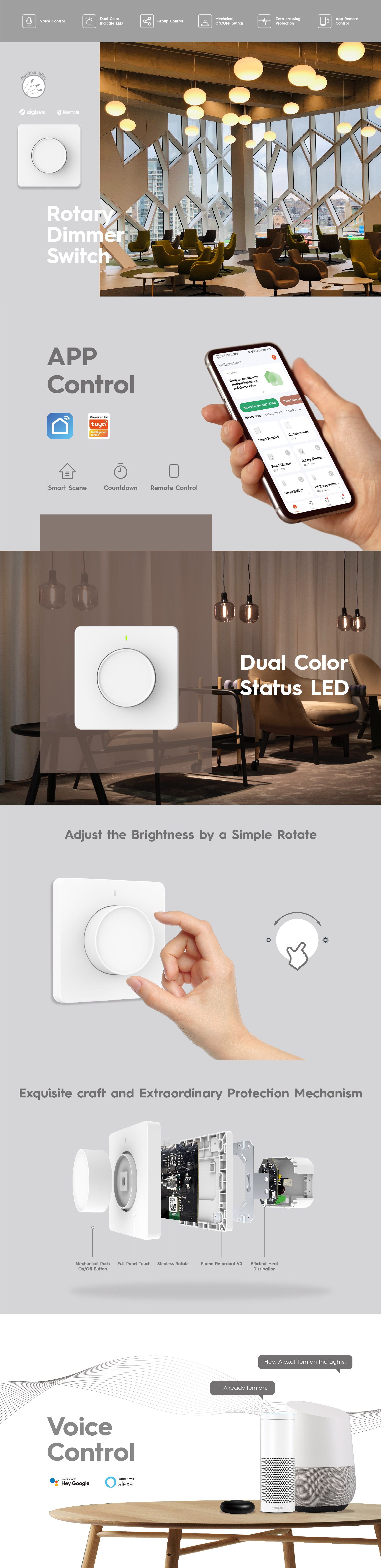 Smart Rotary Dimmer Switch